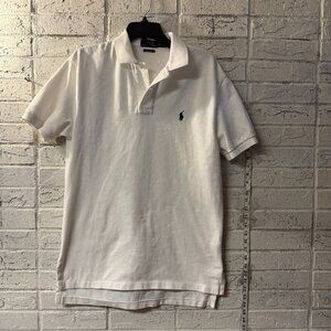 ✨ Polo Ralph Lauren Classic Fit White Polo Shirt – Men’s M/M ✨